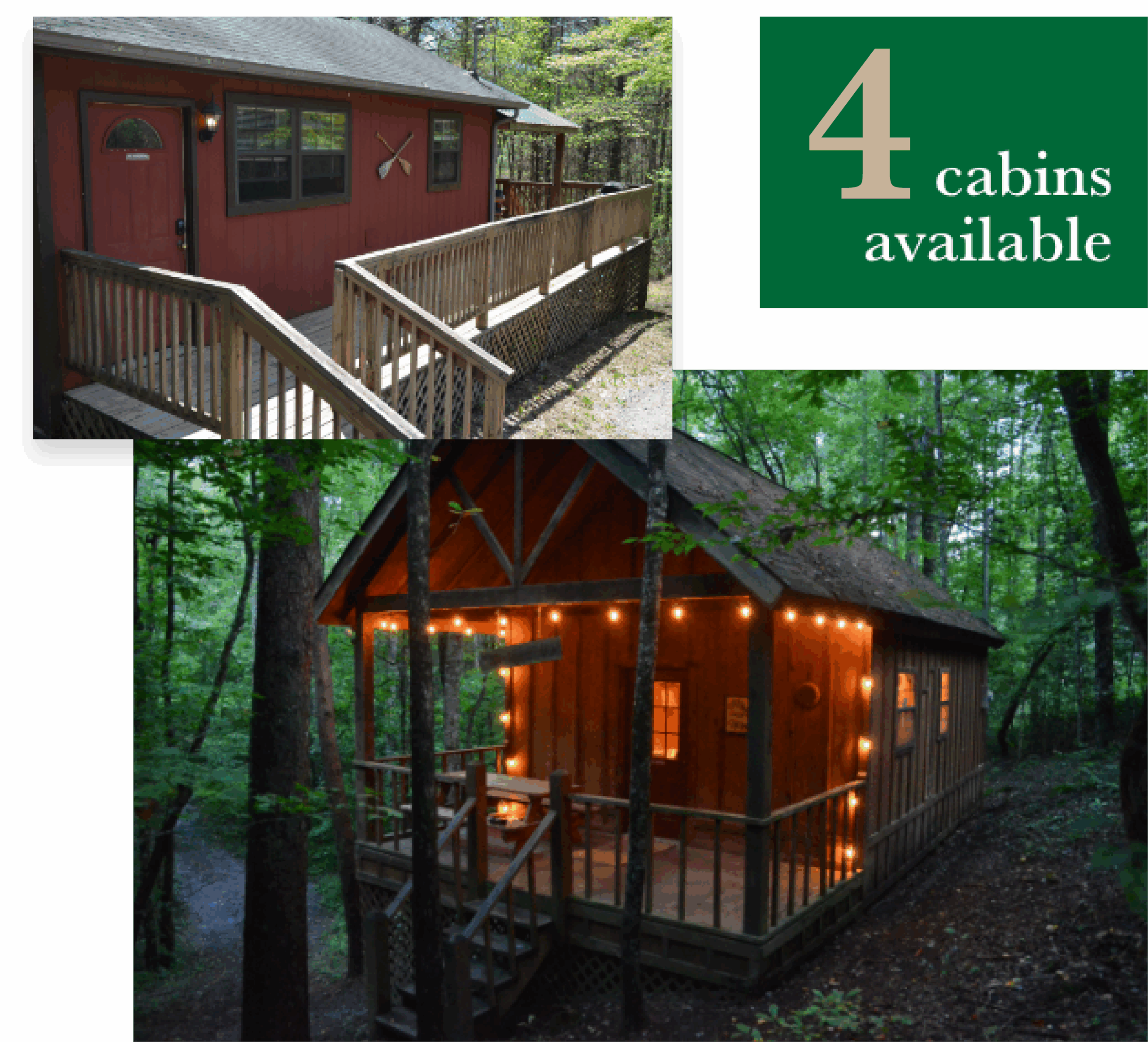 Starr Mountain Retreat Cabins Available 2025